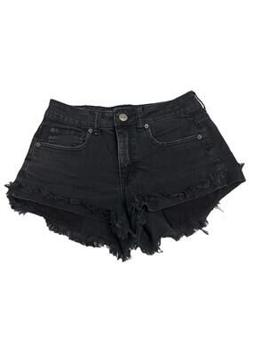Women’s American Eagle Vintage High Rise Black Shorts Size 4